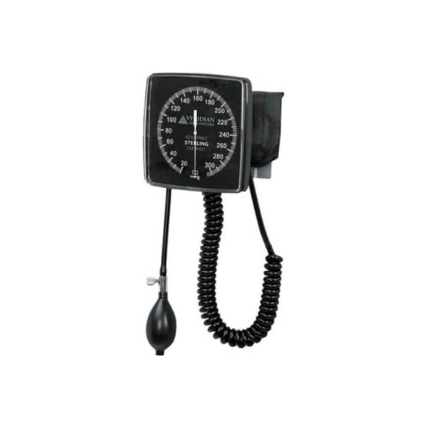 Fabrication Enterprises Baseline Wall Mount Aneroid Sphygmomanometer with Adult Cuff 132189 - main